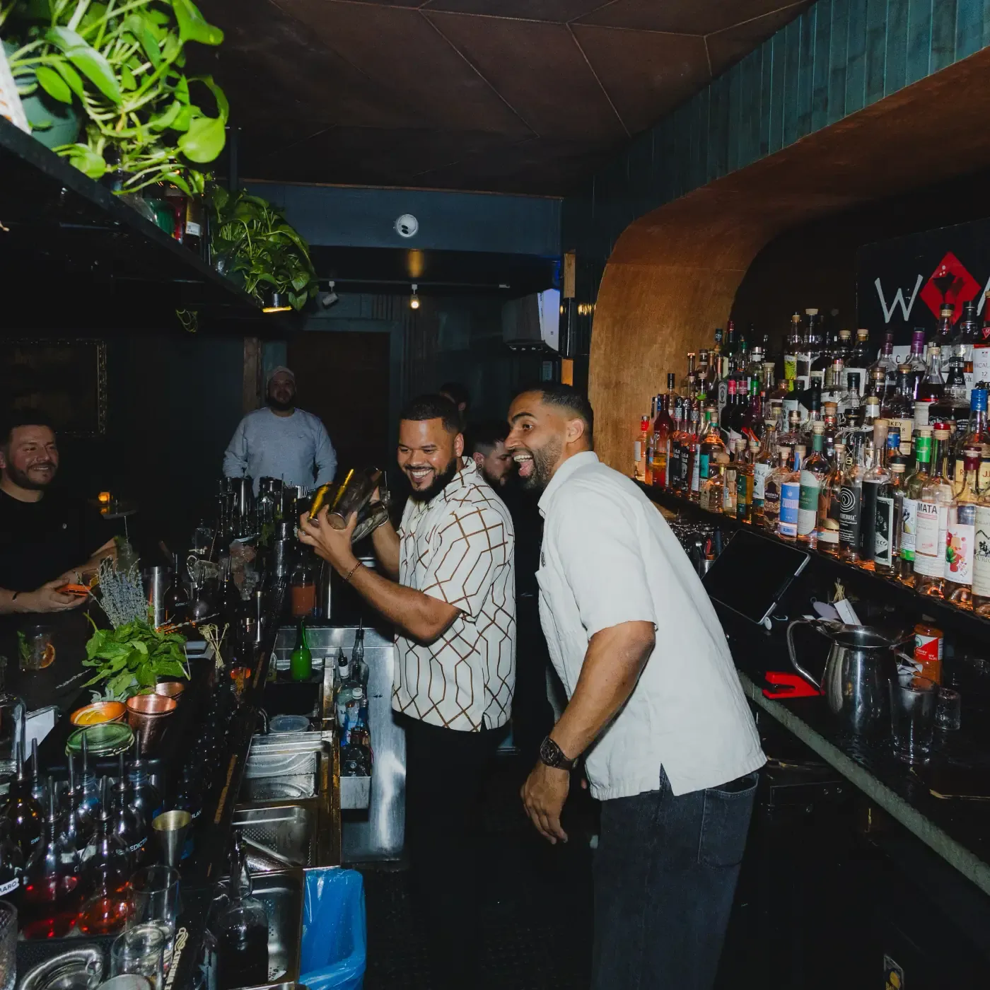 Fabio & Hector, Mixologist Captains at WOA Cocktails