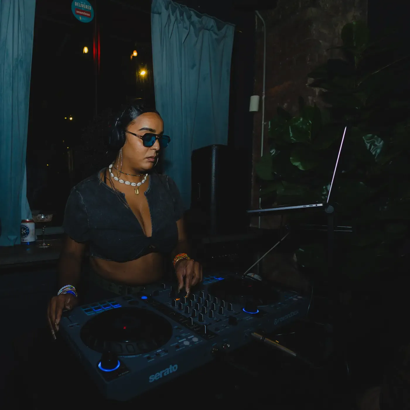 DJ UltraViolet, Resident DJ at WOA Cocktails