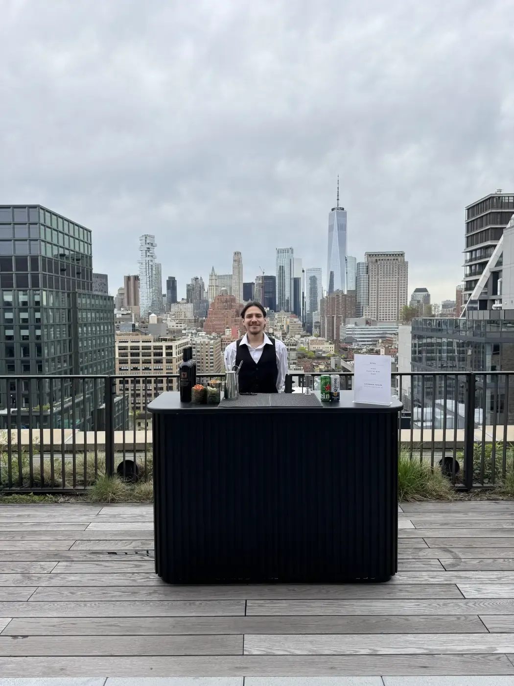 Jonathan Acqui, Bartender at WOA Cocktails